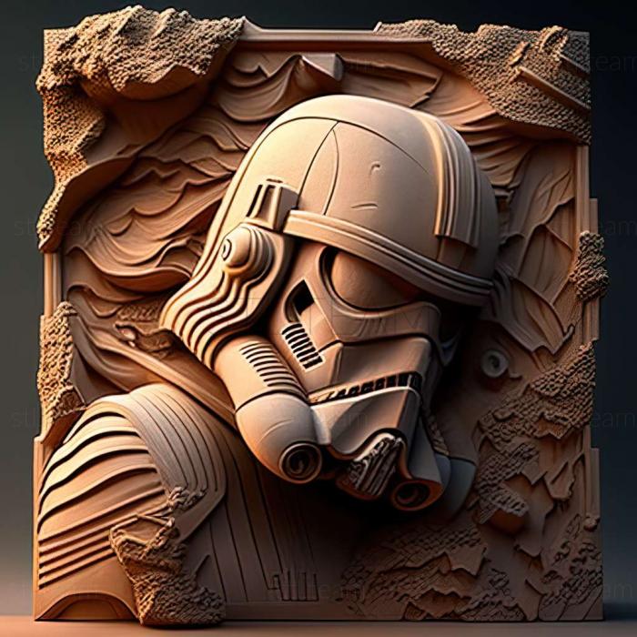 3D модель Игра Star Wars FirAssault (STL)